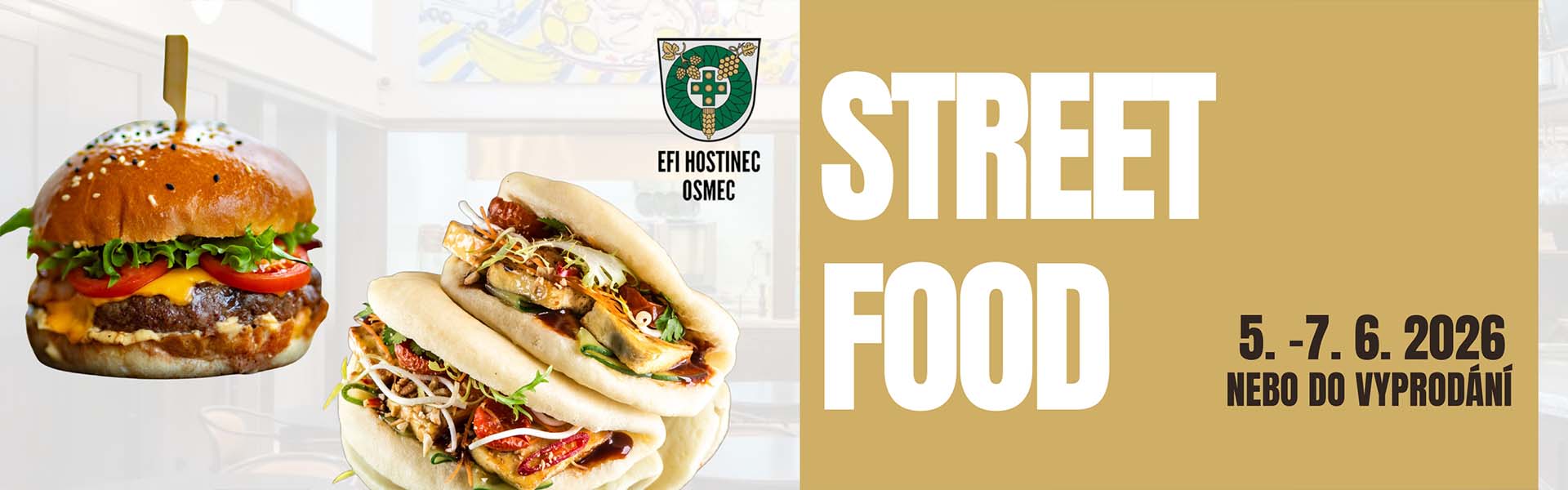 EFI Hostinec Street food víkend EFI Hostinec