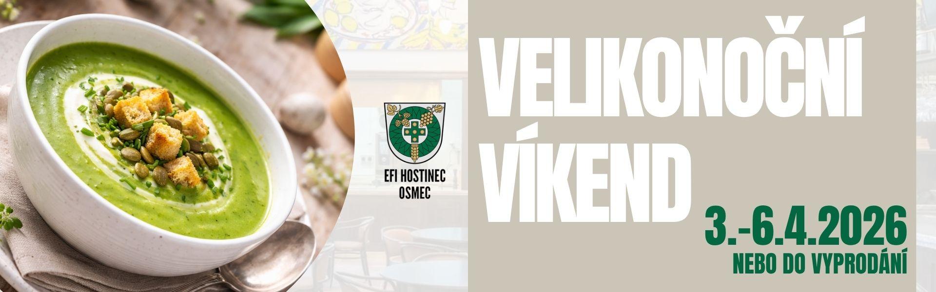 EFI Hostinec Velikonoční WEEKEND