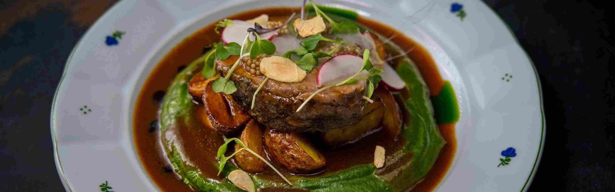 Jehněčí špenát slider