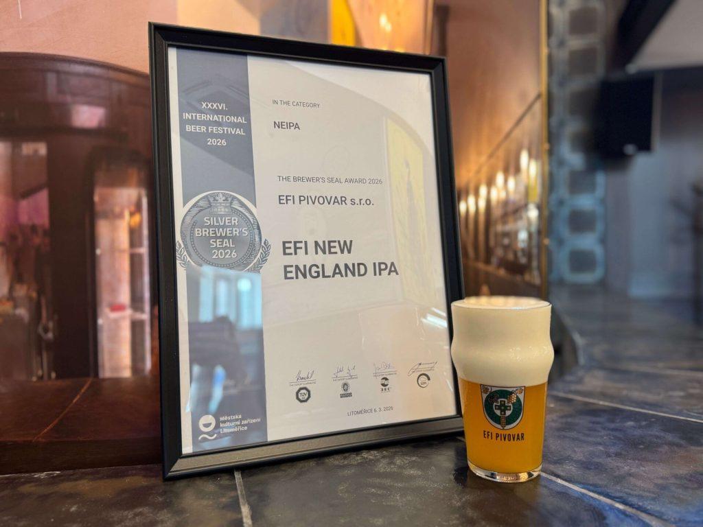 certifikát EFI NEIPA